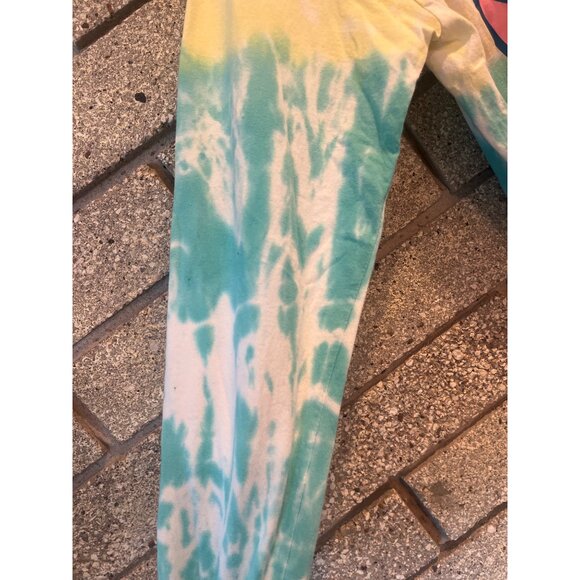 Blow Pop Bubble Gum Tie-Dye Long Sleeve Shirt  Tootsie  M  100% Cotton  Multi-Co - Picture 4 of 6